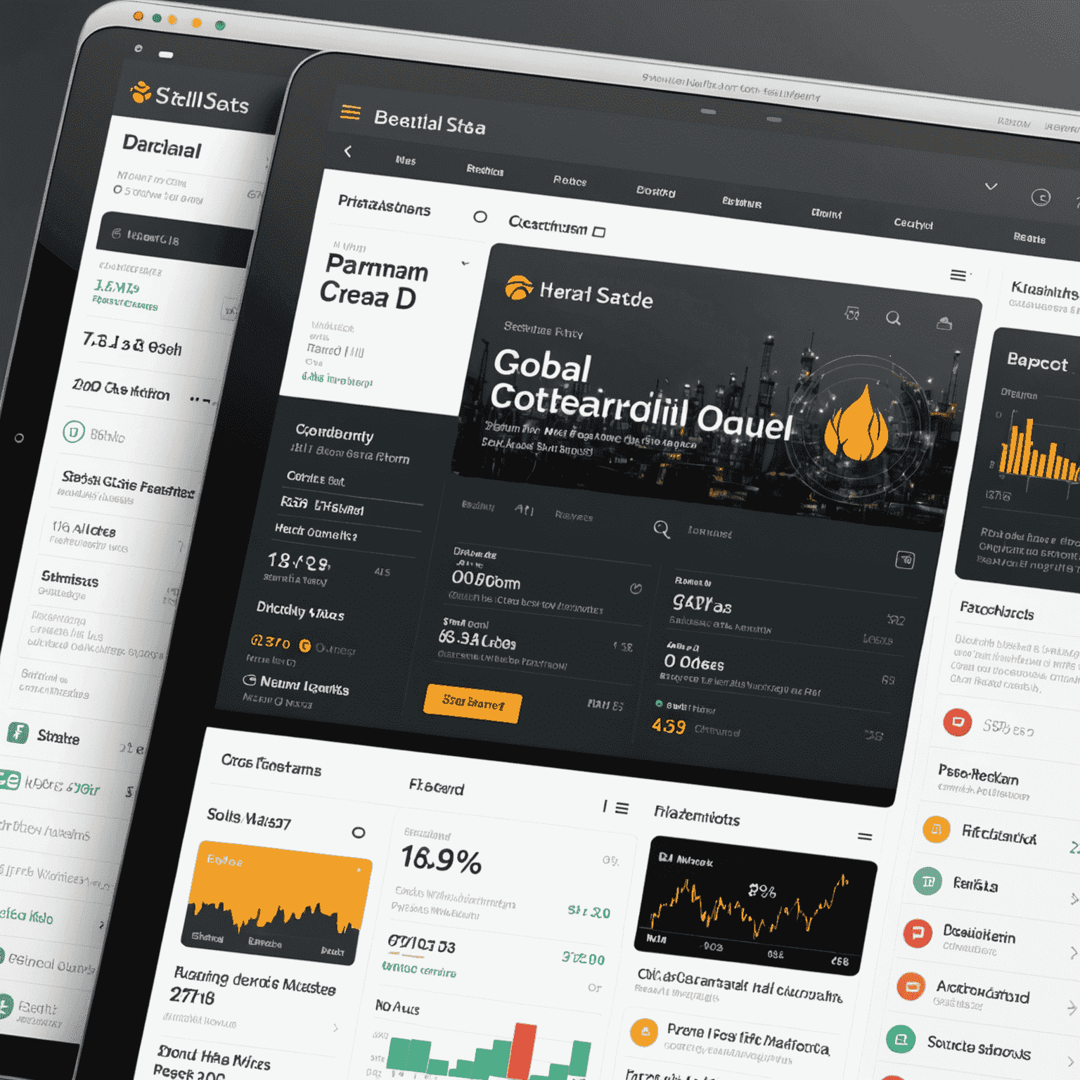 News aggregator interface showing curated oil market news from various sources with importance ratings